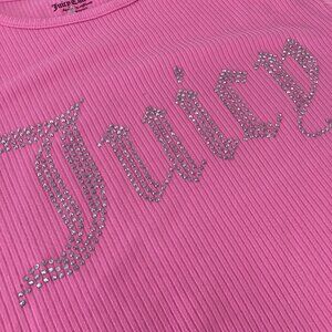 Juicy Couture Pink Ribbed Sleep Shirt - Size XL